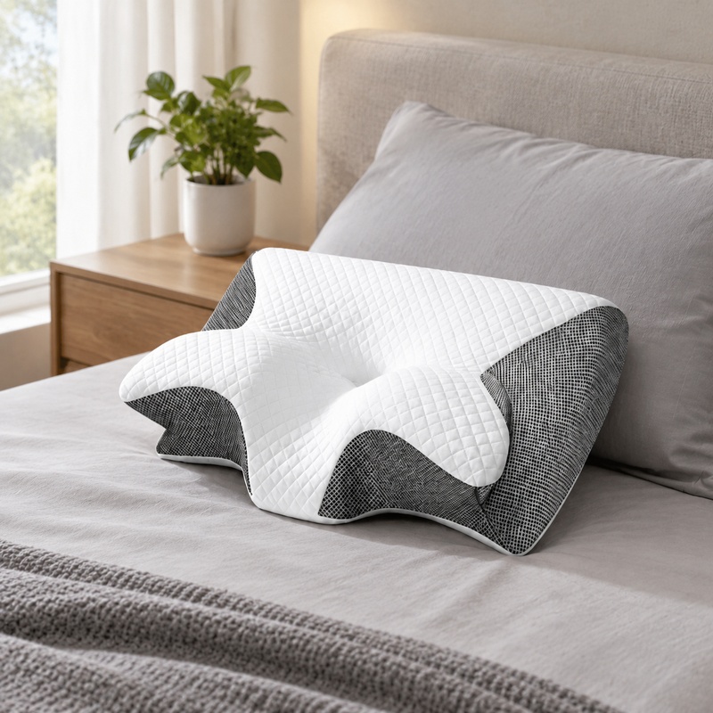 Memory Foam Orthopedic Pillow Neck Pain - Ağrıları Hafifletmek ve Rahat Bir Uyku