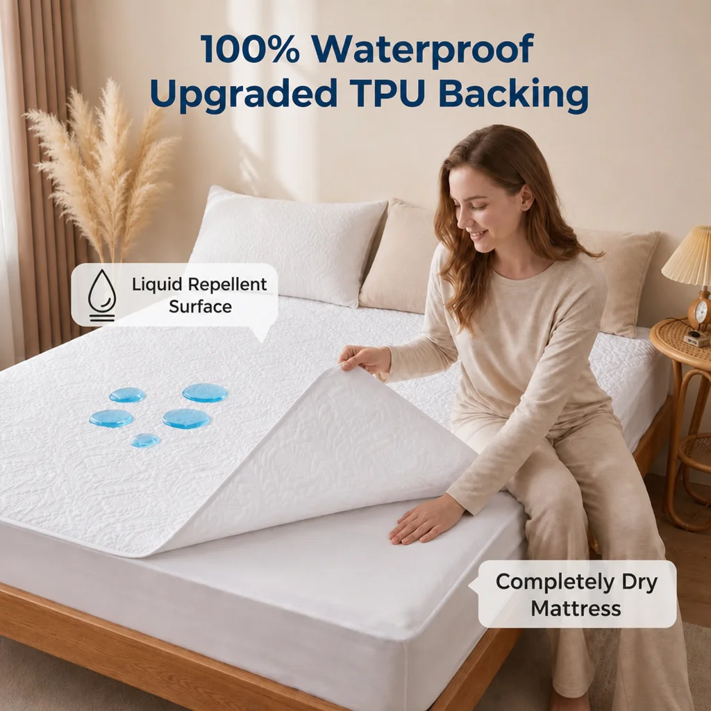 1 adet Çok Renkli, Dört Köşeli - Waterproof Mattress Protector Breathable incelemesi ve fiyatı